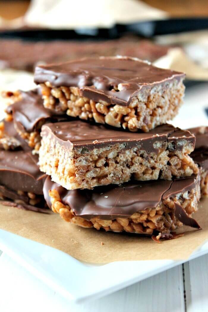 Mars Bar Slices A Cornish Food Blog Jam and Clotted Cream