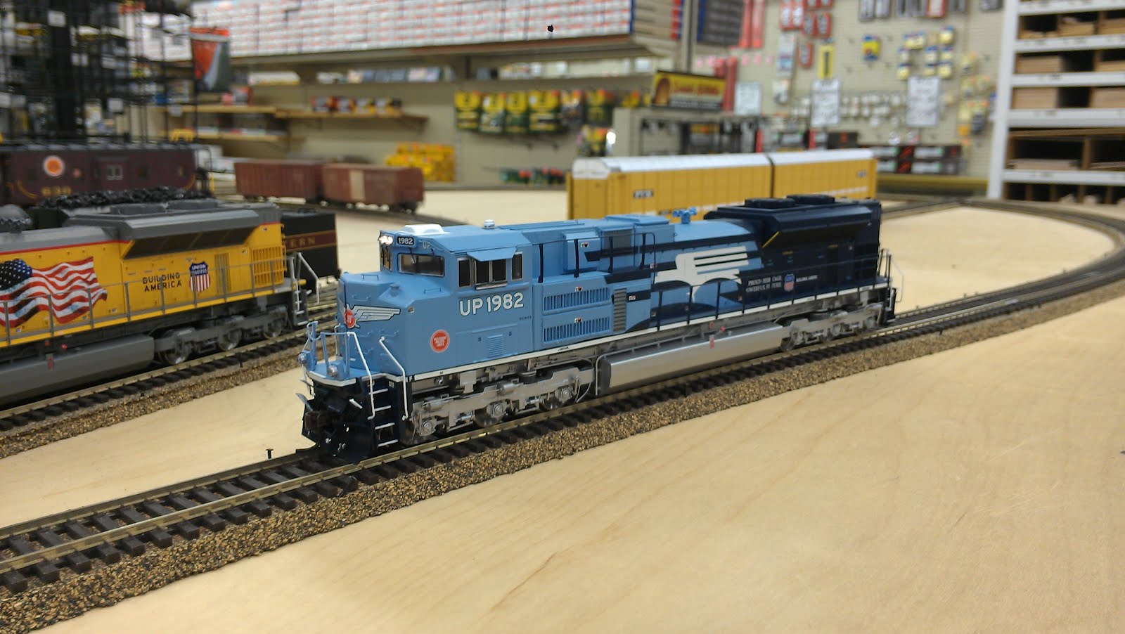 Bill Baar's Trains Lombard Hobbies Feb 14, 2012 Checking out new