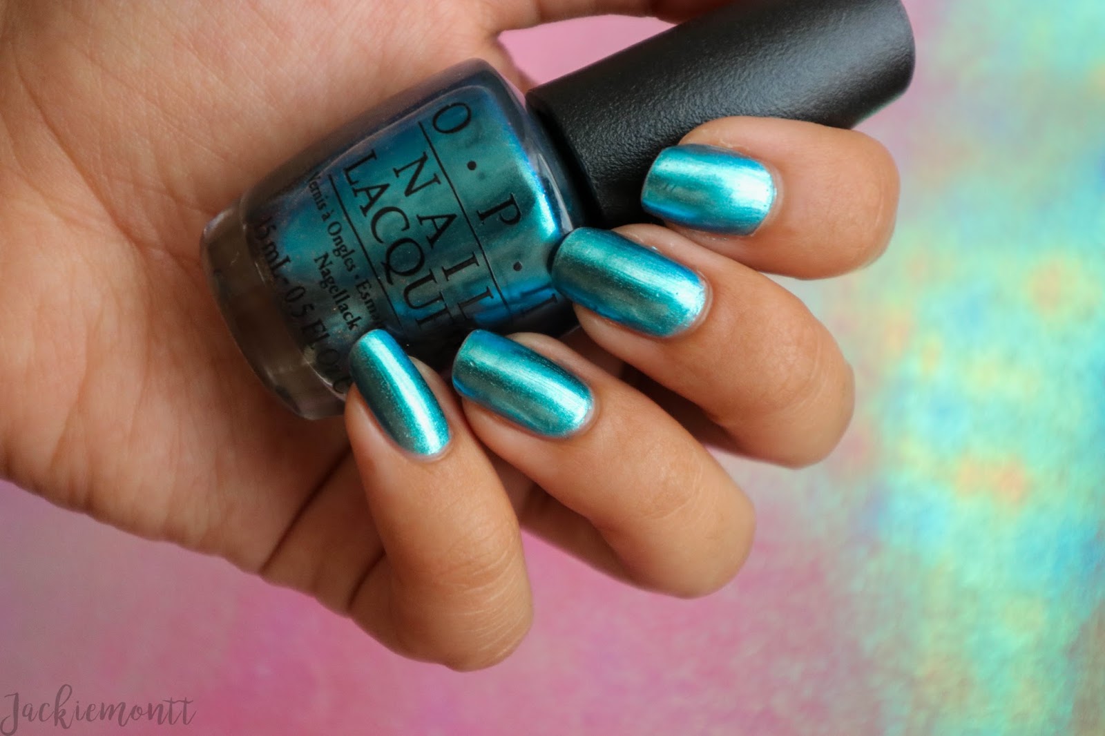 OPI Nail Lacquer - This Color's Making Waves - wide 8
