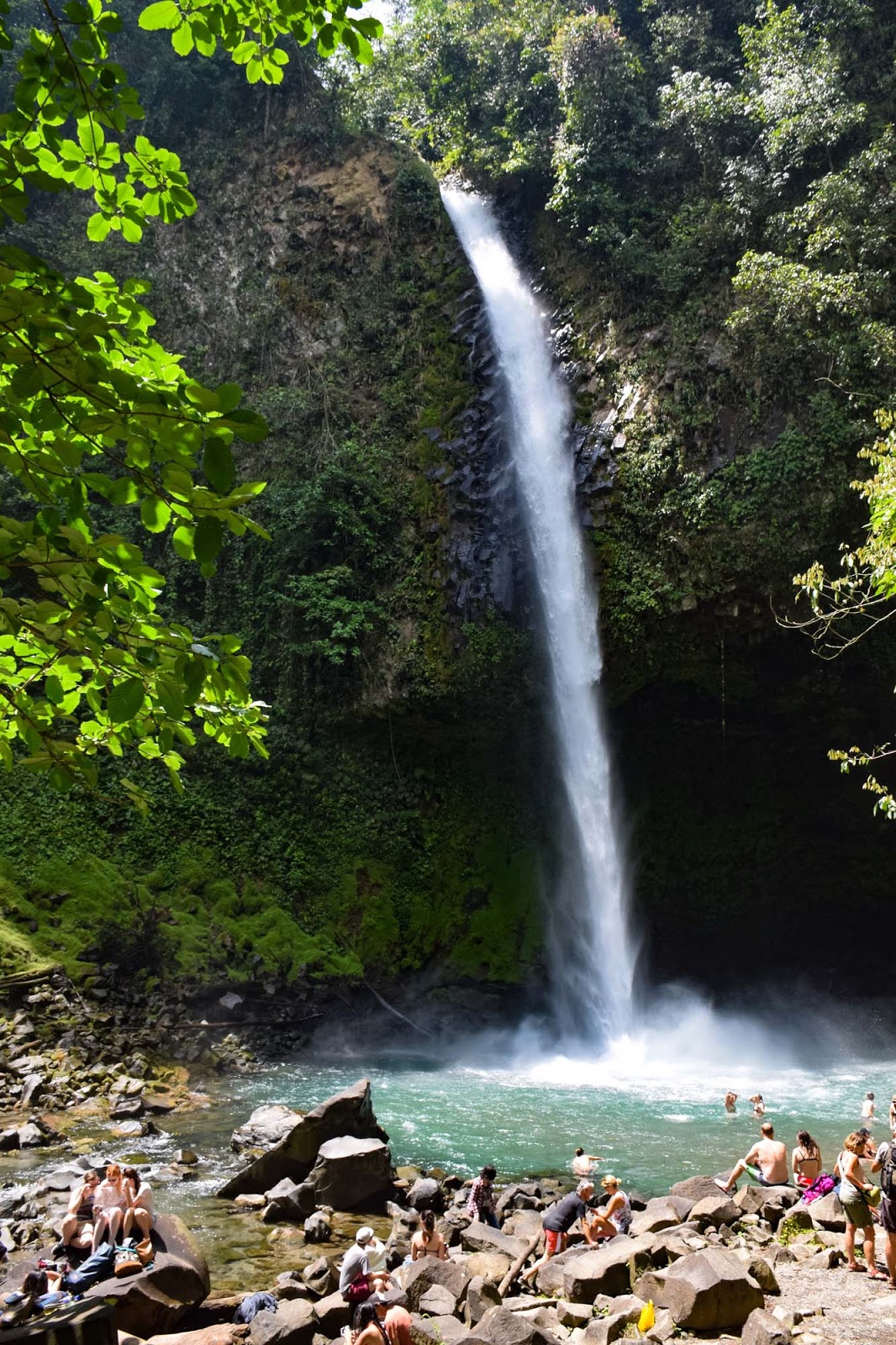la fortuna waterfall