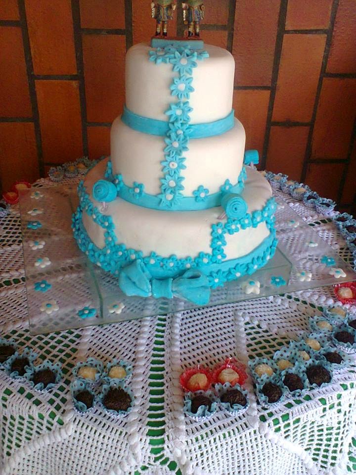 Mundo do Sabor Como cobrir um bolo com pasta americana Parceria com