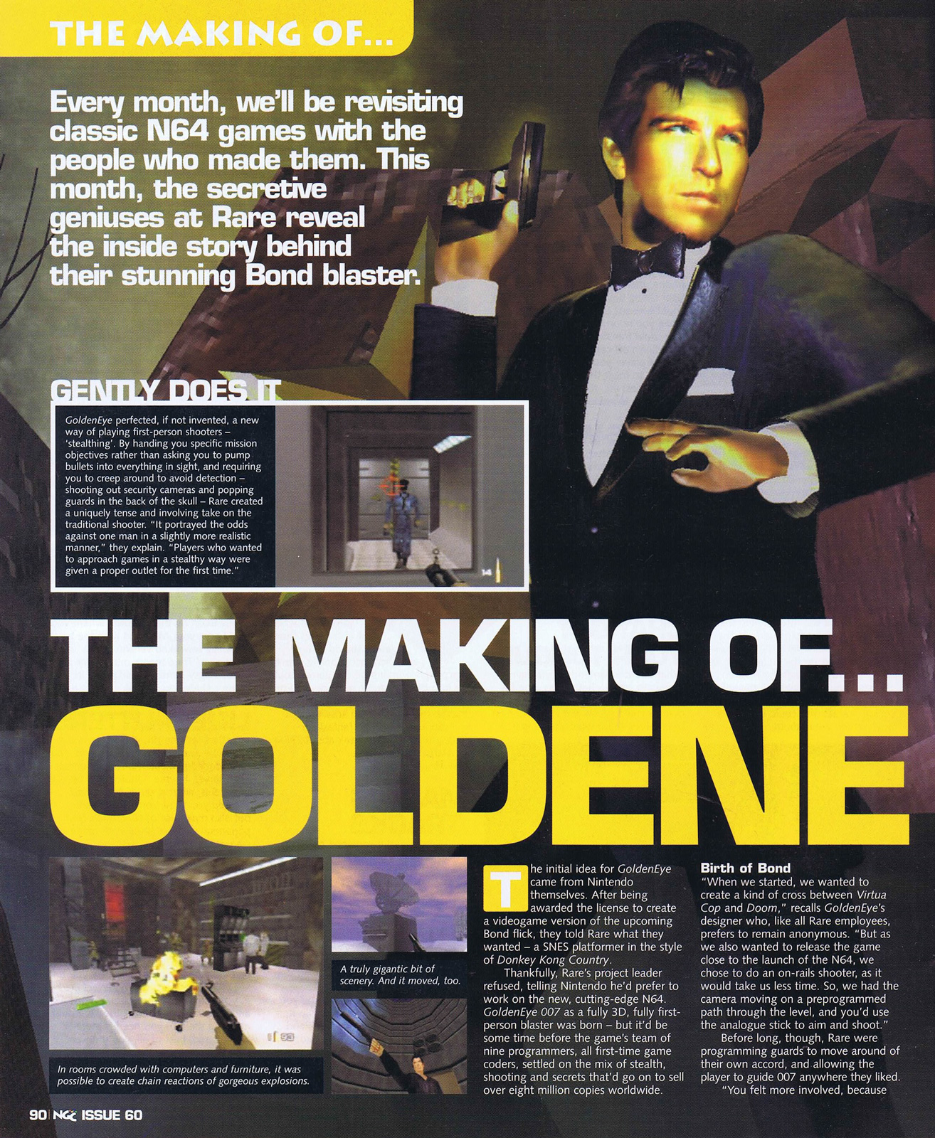 Revista Nintendo Goldeneye 007 N°139