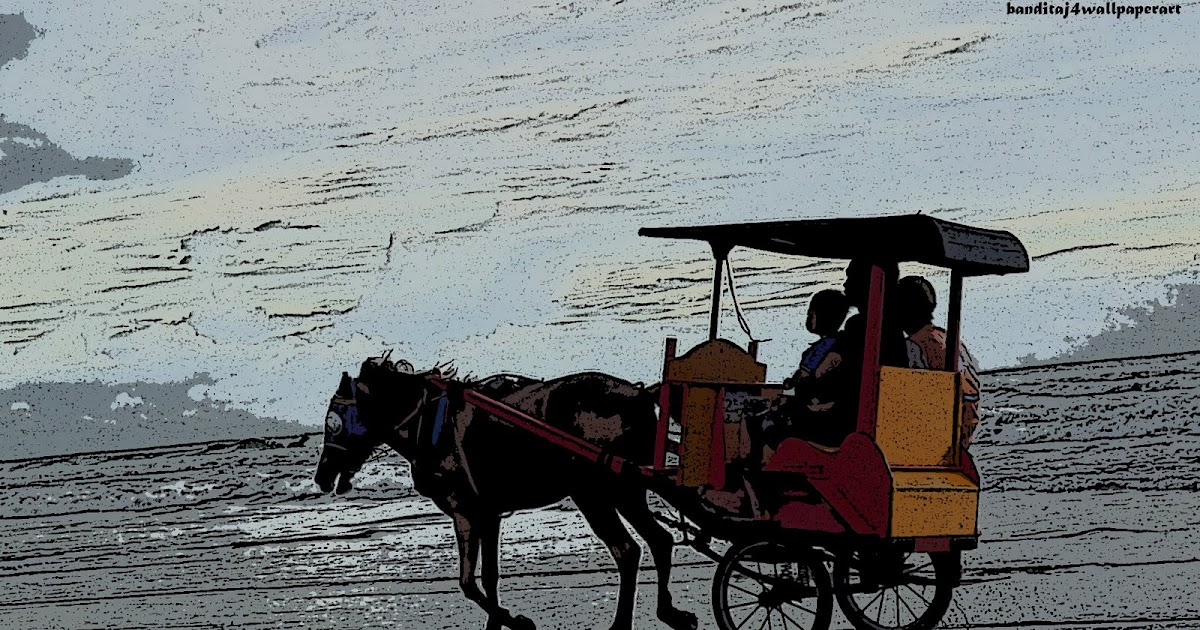 94 Kuda Menarik Delman Kartun | Cikimm.com