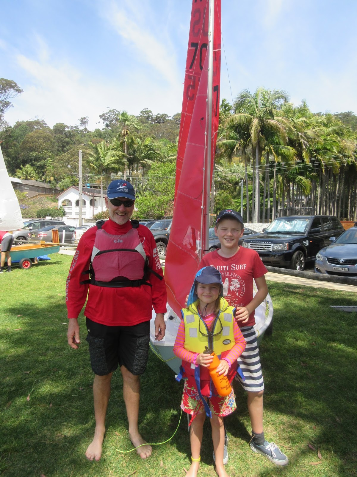 Dinghy Sports Mark Launches a New Mirror Dinghy for his Daughter