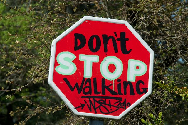 Don't Stop Walking