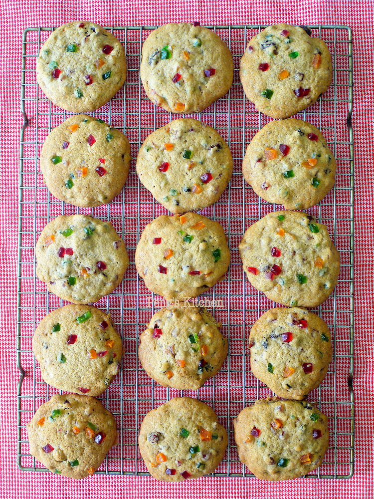 Peng's Kitchen Chewy Fruitcake Cookies
