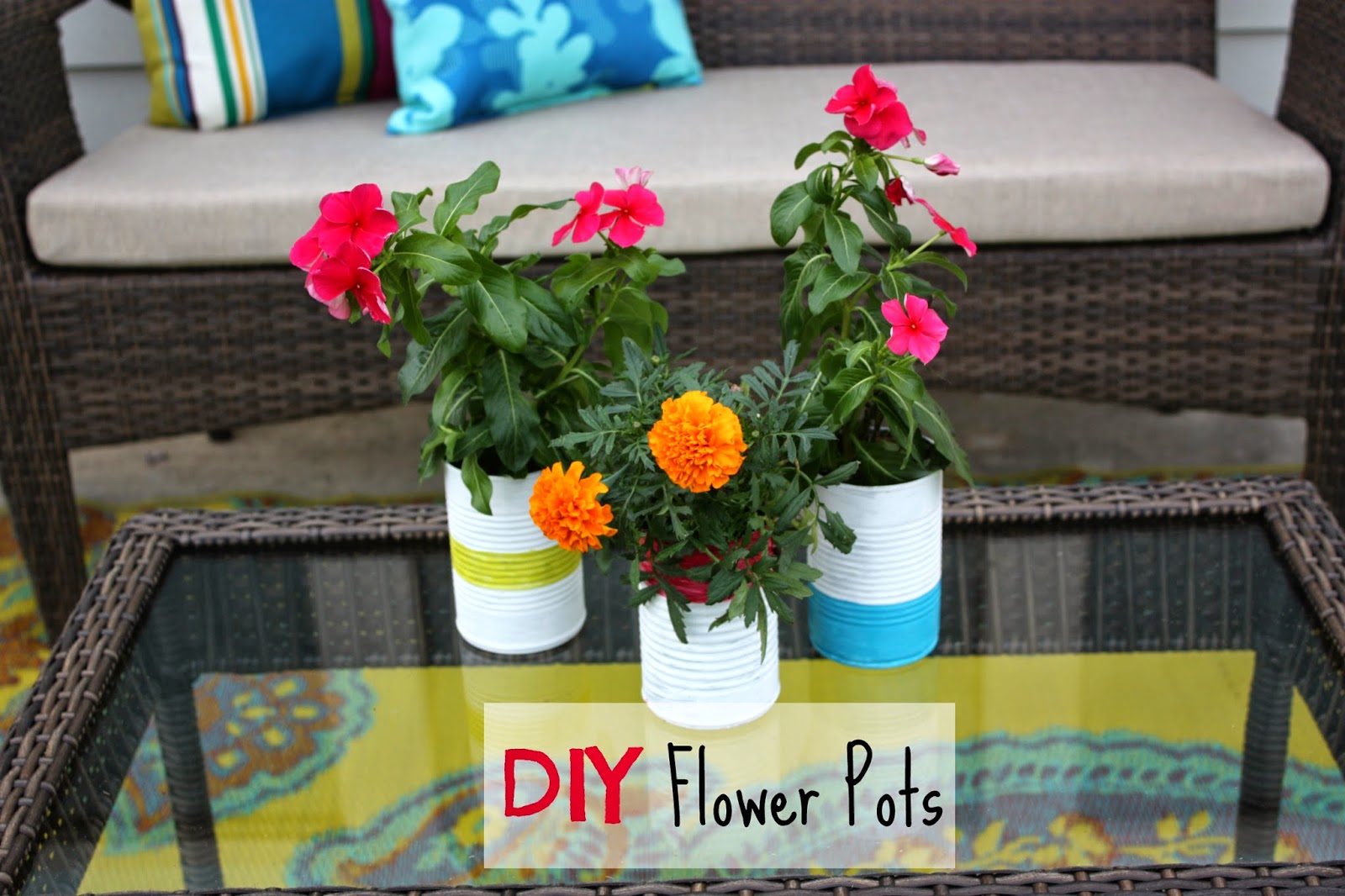 DIY Flower Pots