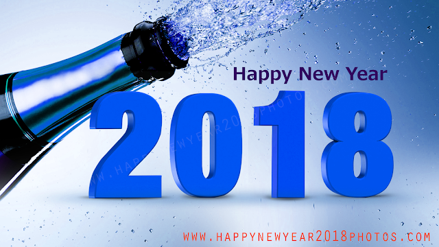 New Year 2018 Beer Bottle New Year 2018 Beer Bottle