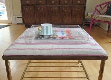 Steffes in the House: DIY Padded Coffee Table