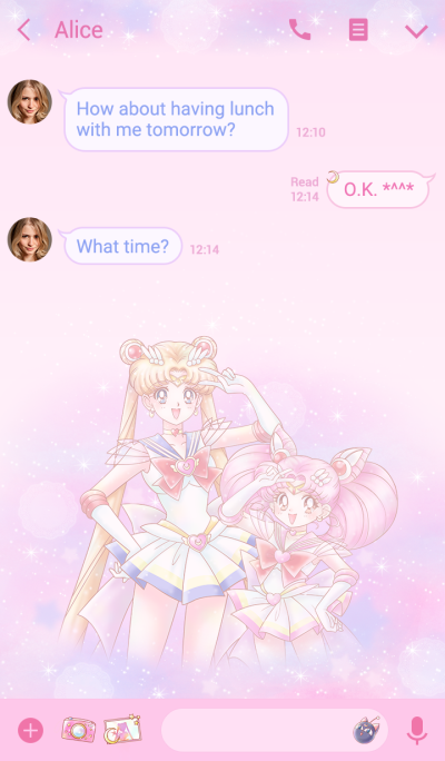 Sailor Moon & Sailor Chibi Moon
