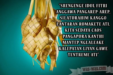 Kata Ucapan Selamat Idul Fitri Bahasa Jawa Pantun Lebaran Gambar