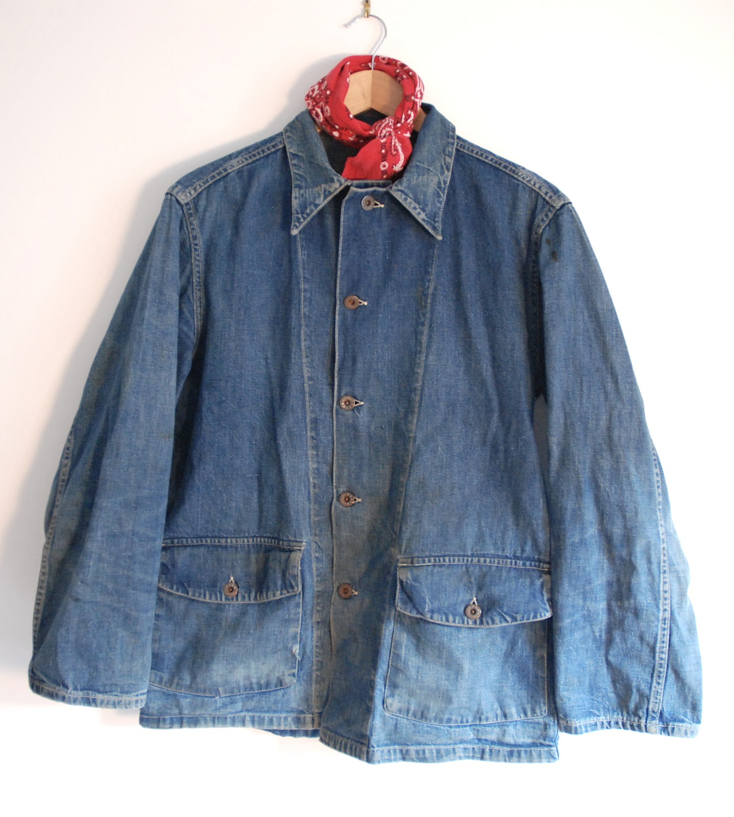 The Vintage Catalogue: WWII US ARMY denim jacket