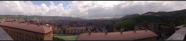 vista panorámica de Bilbao