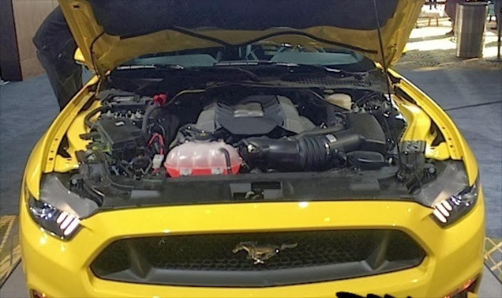 Mustang Militia: 2015 Mustang: Updated V8 5.0 and 2.3L turbo 4CYL Pics