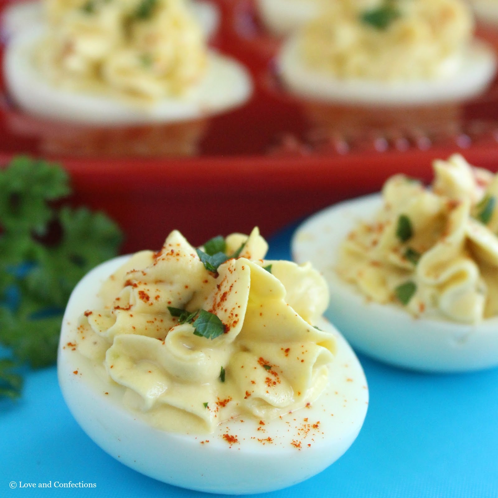 Hummus Deviled Eggs