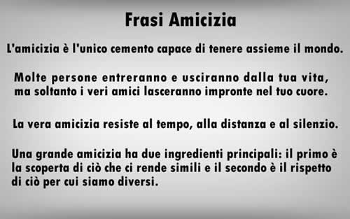 Frasi Di Rispetto E Amicizia
