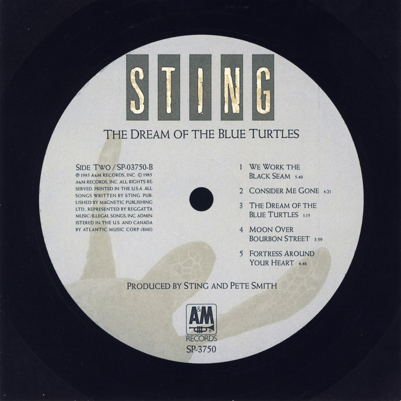 1985 The Dream Of The Blue Turtles Sting Rockronología
