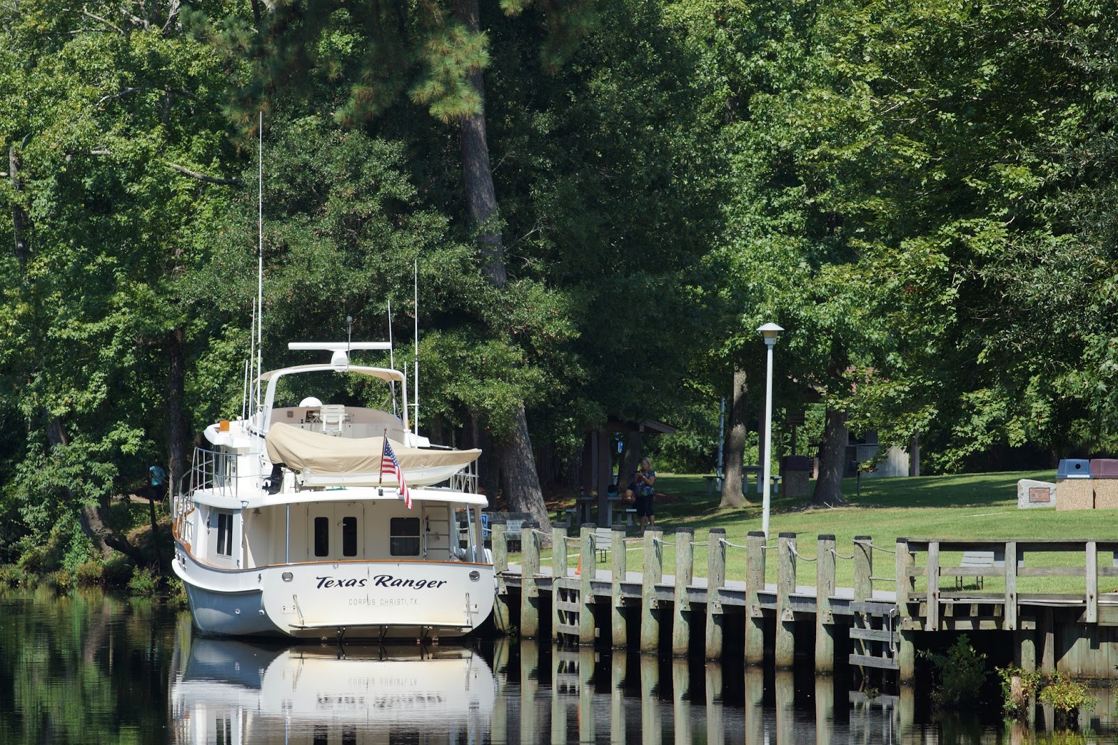 TEXAS RANGER Edenton NC to Elizabeth City to Dismal Swamp to Norfolk