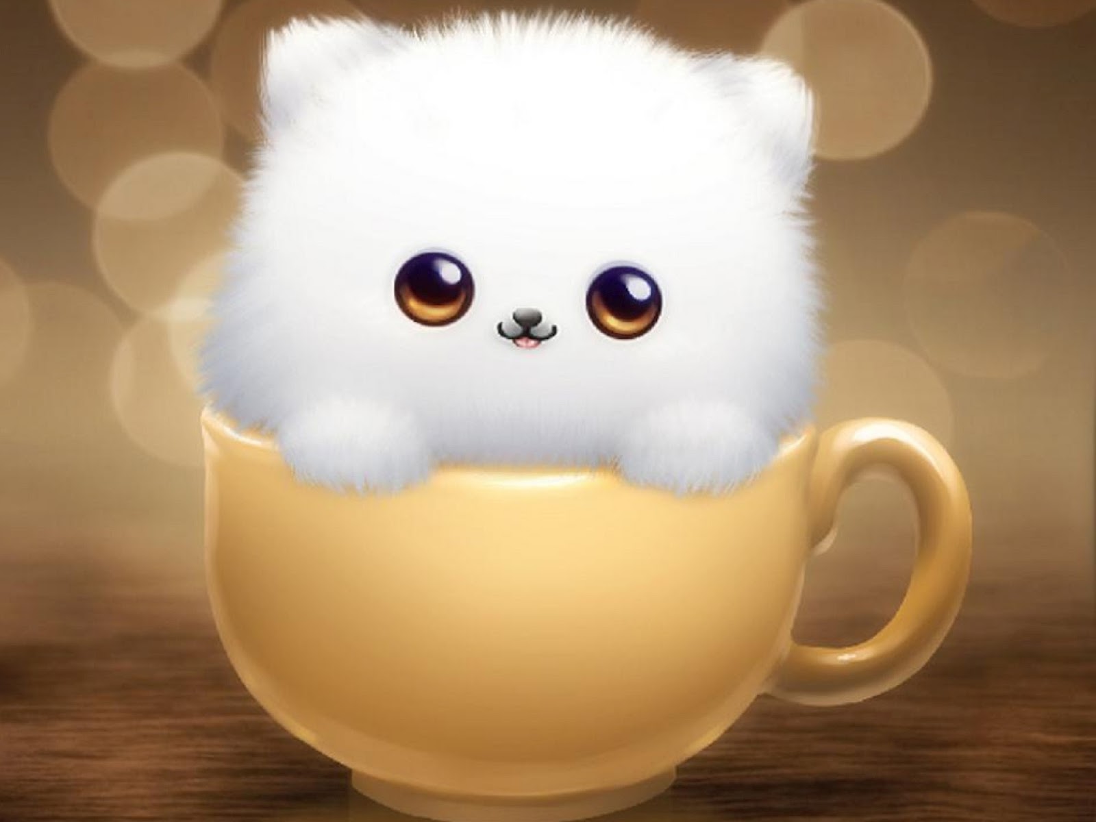 WALLPAPER KUCING IMUT LUCU