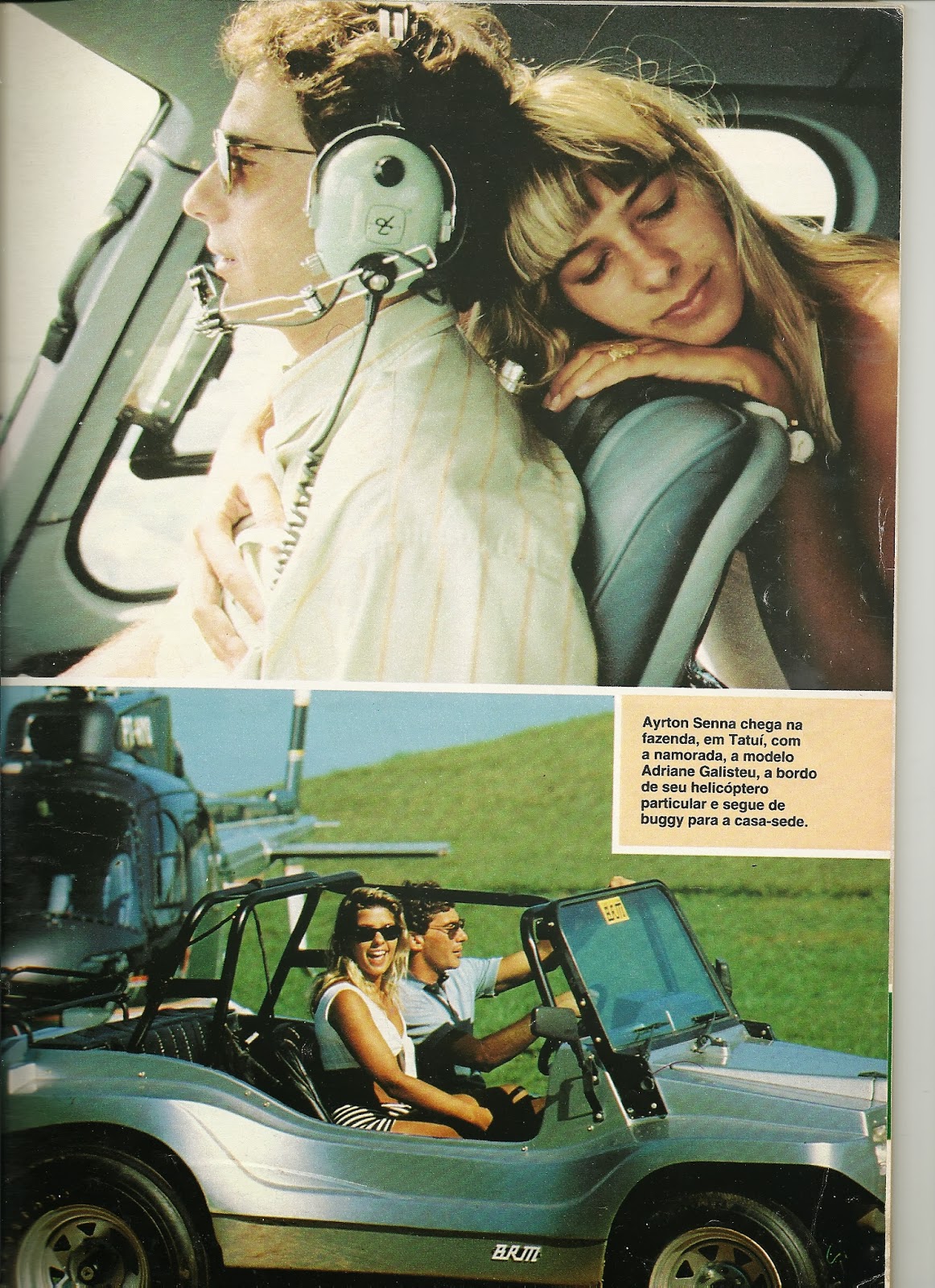 Ayrton Senna: Caras Ayrton Senna e Adriane Galisteu - Ayrton Senna Fala