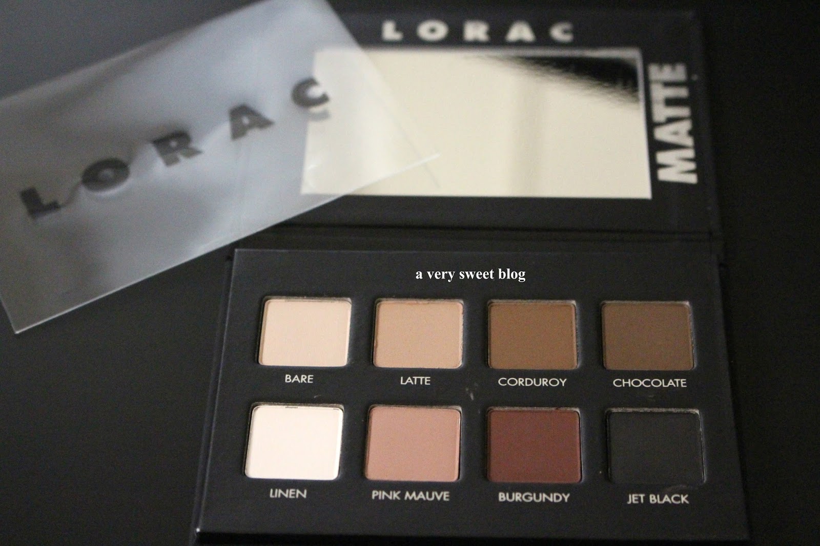 Lorac Pro Matte Eye Shadow Palette Review & Swatches A Very Sweet Blog