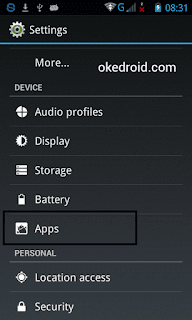 Pilih Apps Setting Android Pilih Apps Setting Android