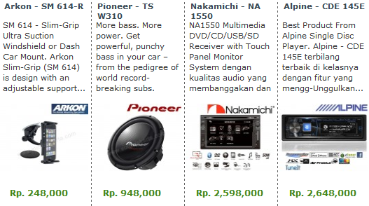 Info Panduan Trik Aneka Merk Audio Video Mobil Murah Berkualitas