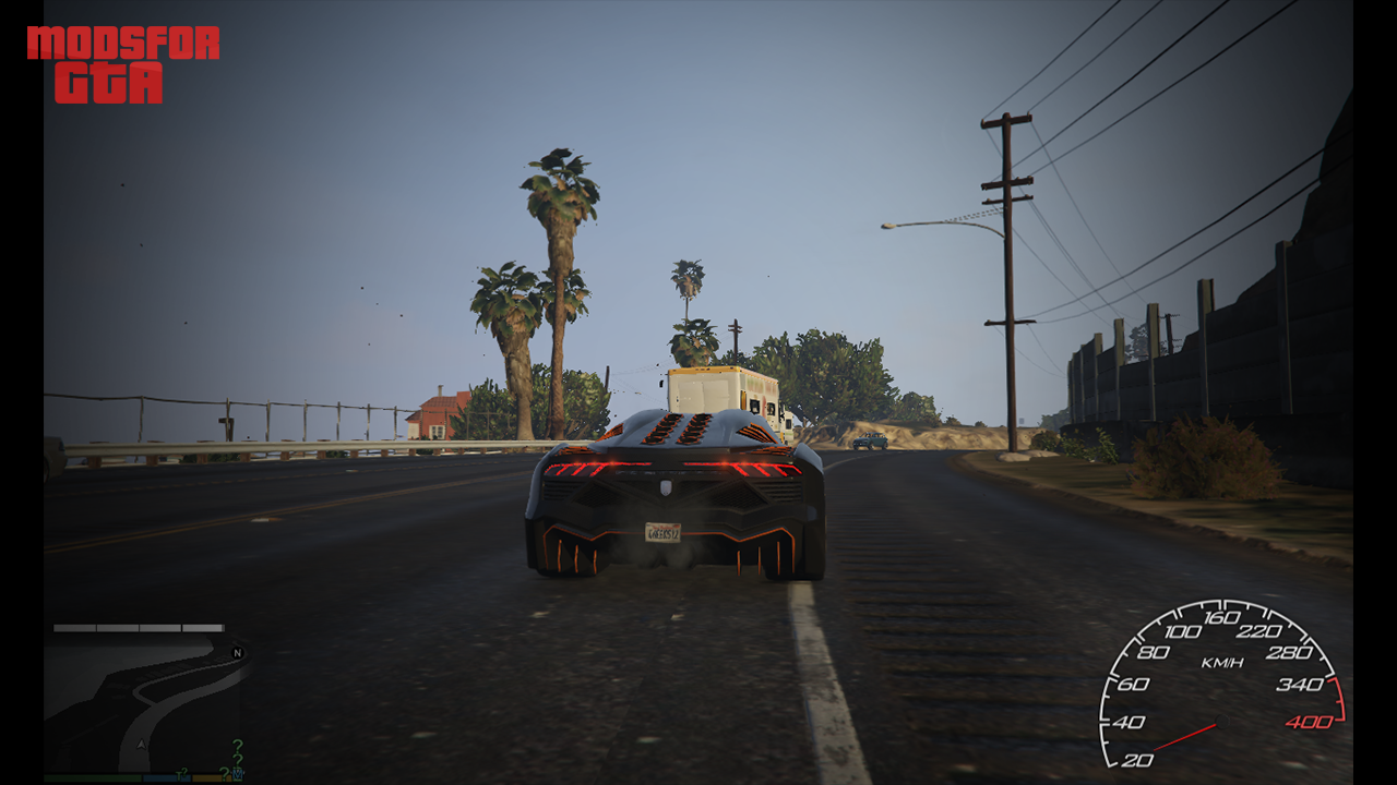 Mods for GTA V LeFix Speedometer
