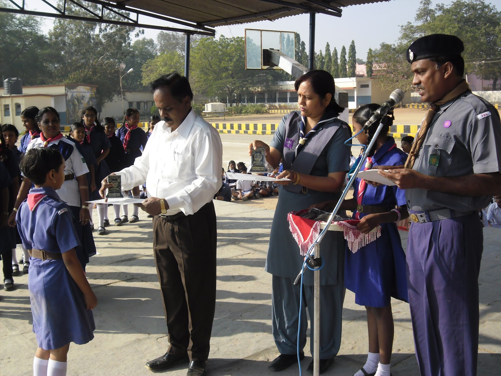 KENDRIYA VIDYALAYA SANGATHAN Bharat Scouts & Guides March 2012