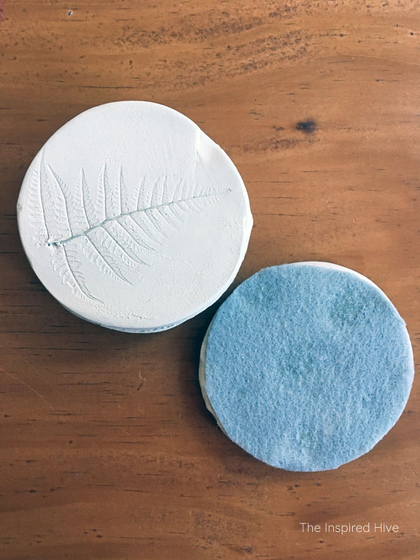 How to make DIY clay coasters The Inspired Hive