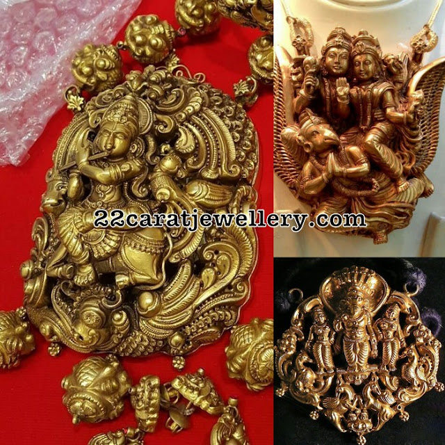 Lord Krishna Ganesh and Shiva Pendants Lord Krishna Ganesh and Shiva Pendants