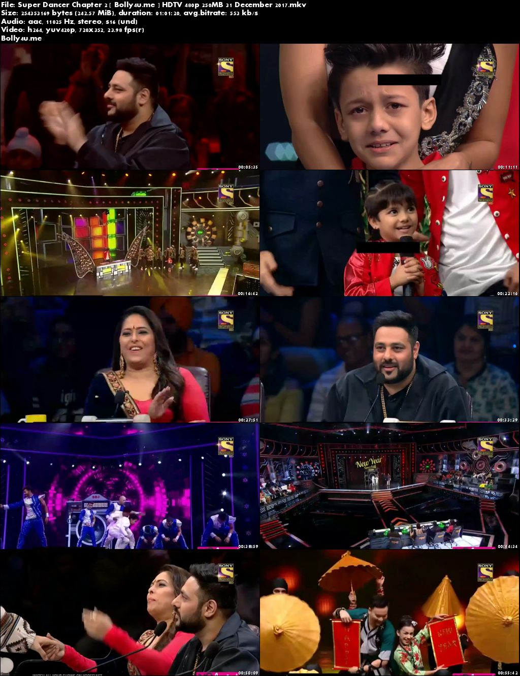Super Dancer Chapter 2 HDTV 480p 250MB 31 December 2017 Download Super Dancer Chapter 2 HDTV 480p 250MB 31 December 2017 Download