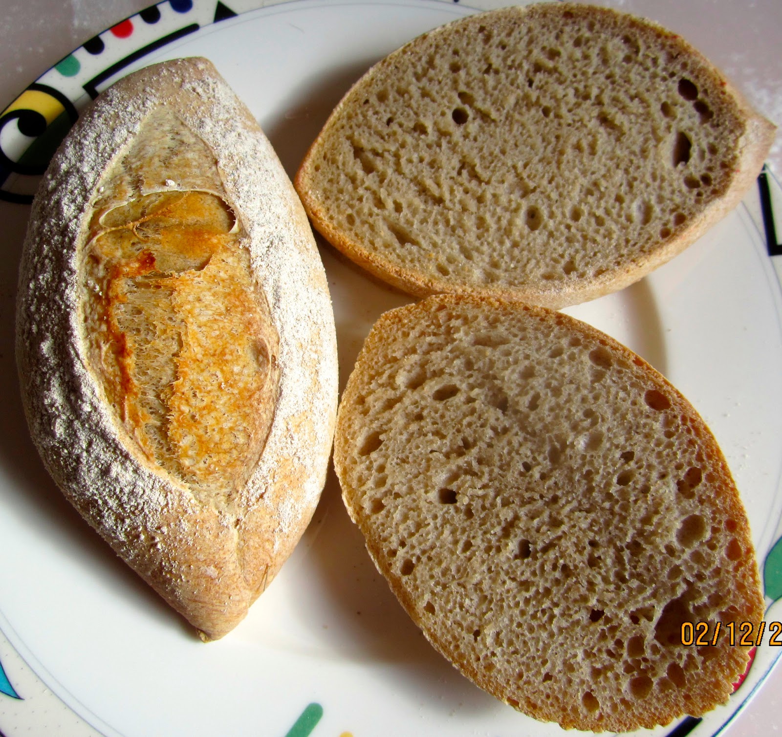 Brot &amp; Bread: BAUERNBRÖTCHEN - RUSTIC ROLLS WITH OLD DOUGH