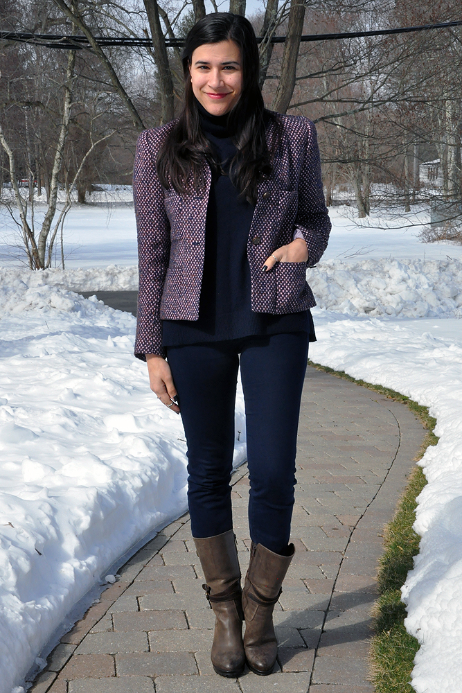 {outfit} Chanel Blazers Are Always a Good Idea Closet Fashionista