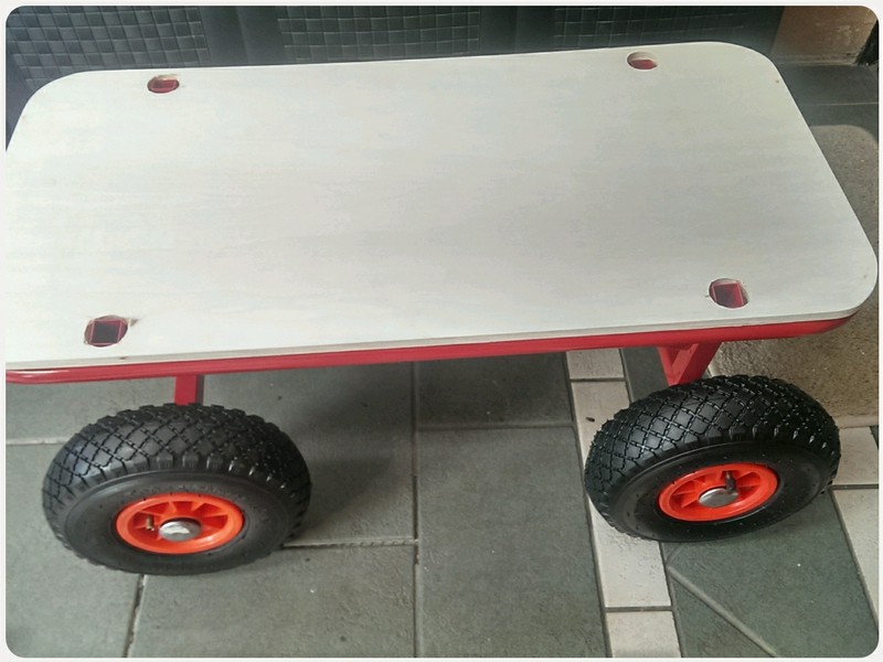 Jucheer Testet Test Bollerwagen Mit Tragkraft 100 Kg Von Izzy