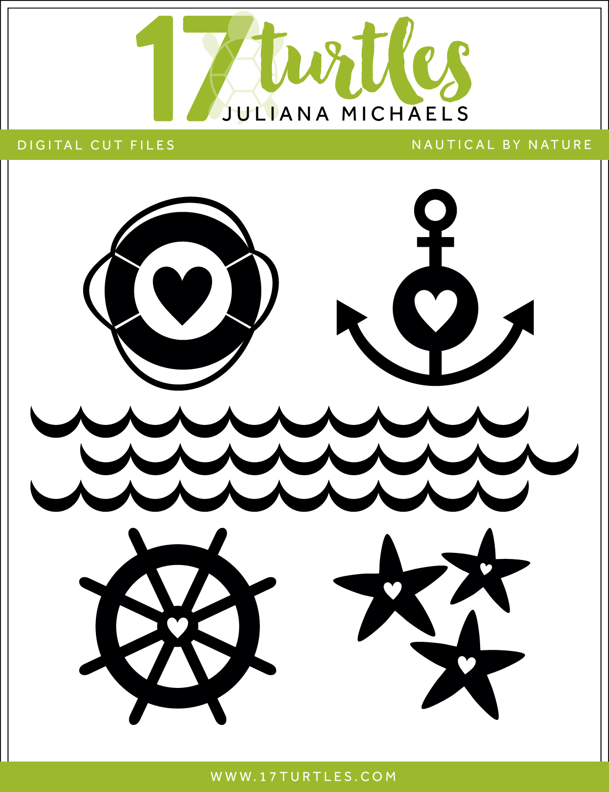 Nautical By Nature Free Cut File 17turtles