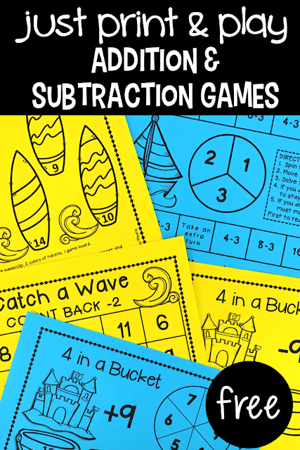 Spark your students' interest with new math games! These games are great practice to increase math fact fluency! and they are free!
