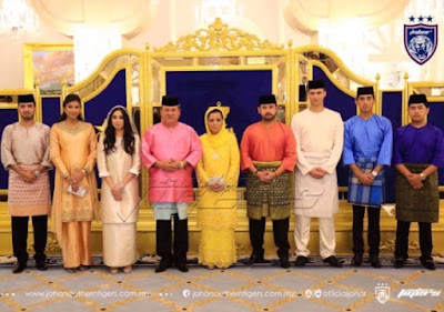 Gambar Sekitar Majlis Pernikahan Tunku Tun Aminah Dan Pasangannya, Dennis Muhammad Abdullah