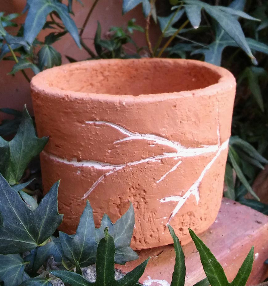 La Luna de Barro Macetas en barro natural