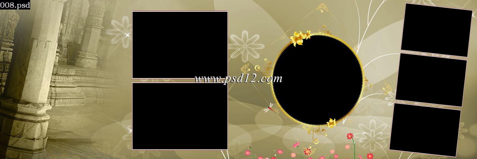 12x36 Wedding Karizma Backgrounds Free Psd Format Download