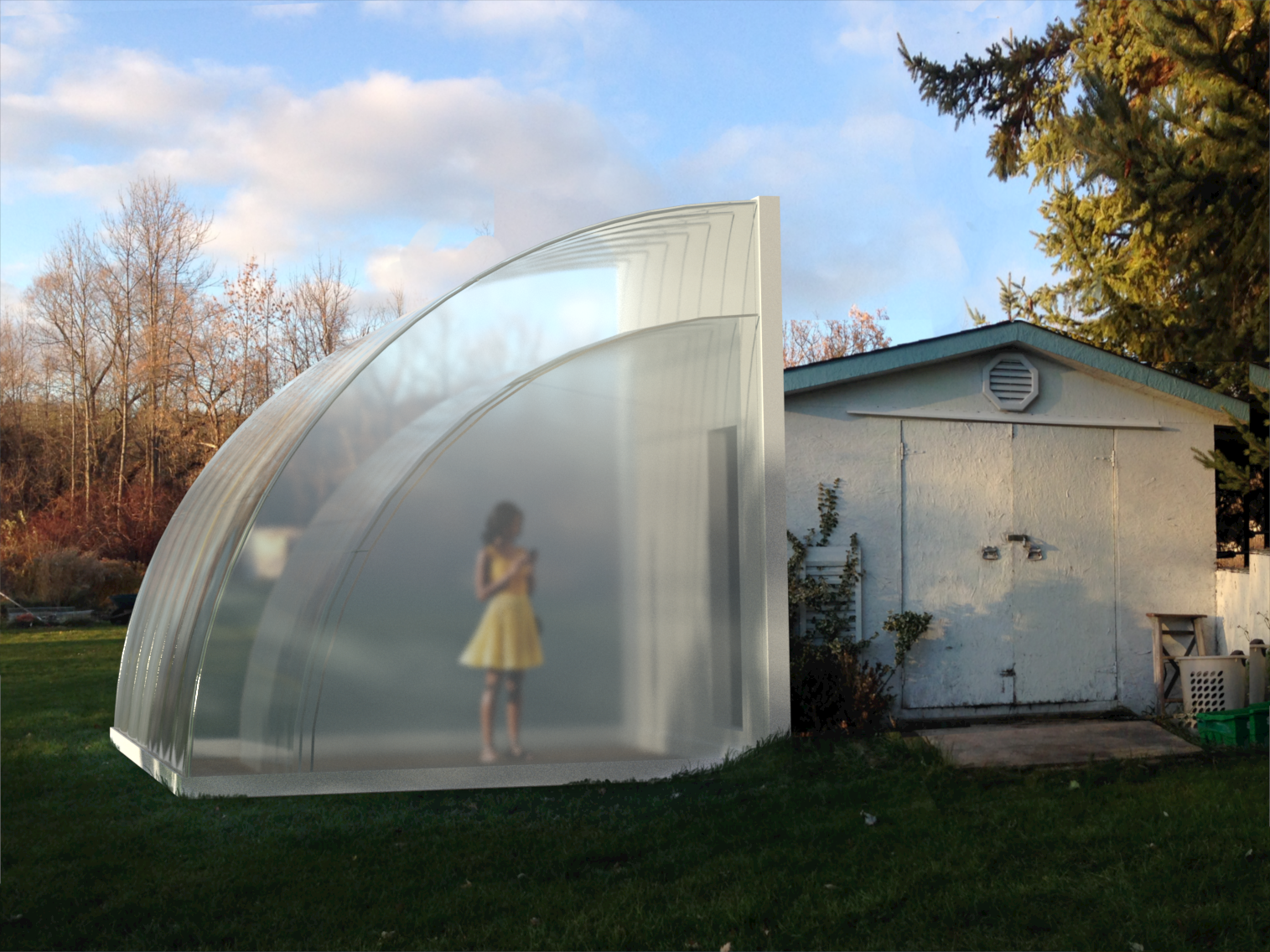 Daniel Smith Bubble Greenhouse