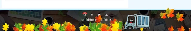 Hiệu ứng lá vàng rơi cho blogspot