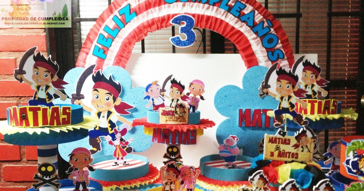 Decoraciones Infantiles Jake Y Los Piratas Decoraciones Infantiles Jake Y Los Piratas