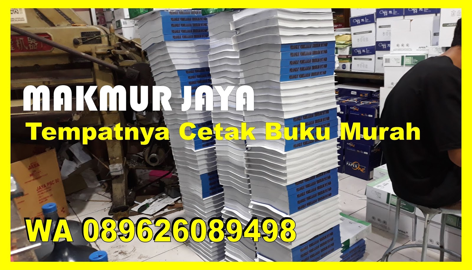 Tempat Print Warna murah di Jakarta Timur Cetak buku murah
