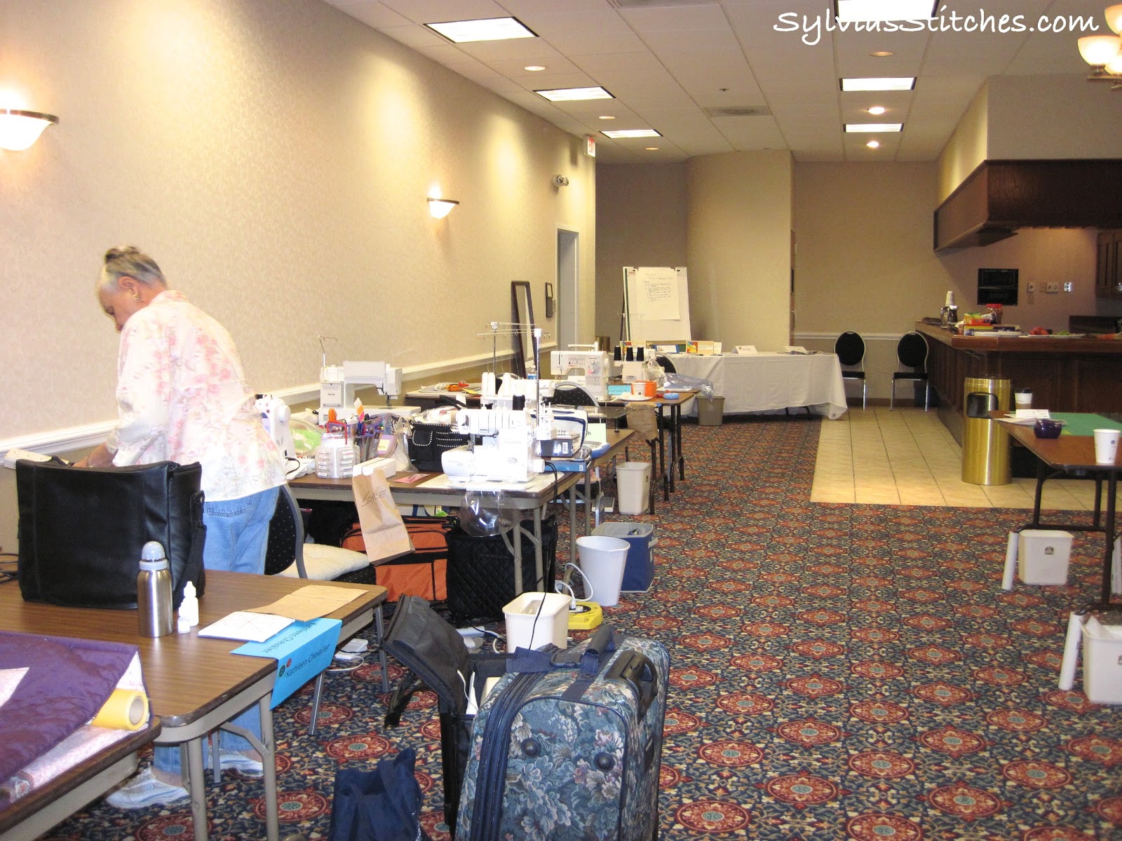 Sewing Guild Retreat 2012! Sylvia's Stitches