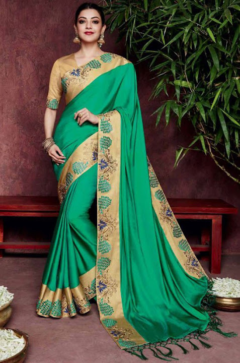 Kajal Aggarwal in Saree photos