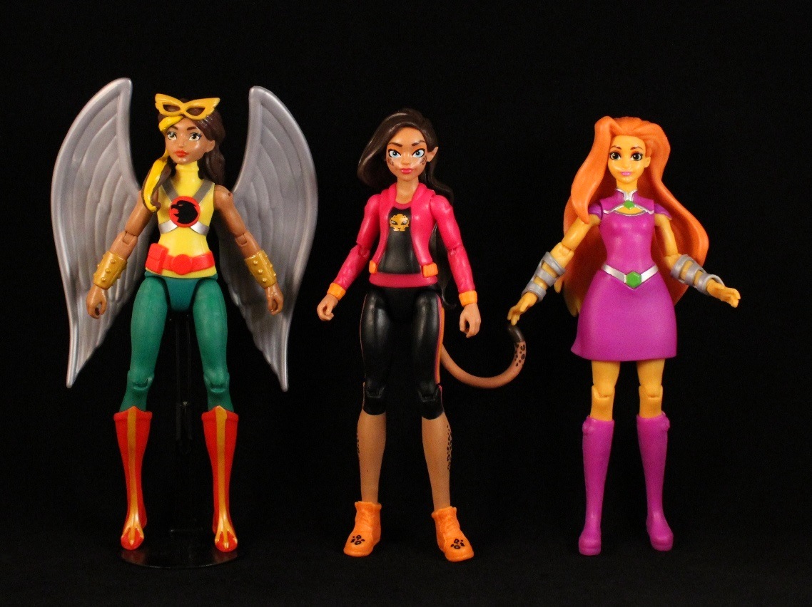 dc superhero girls figures