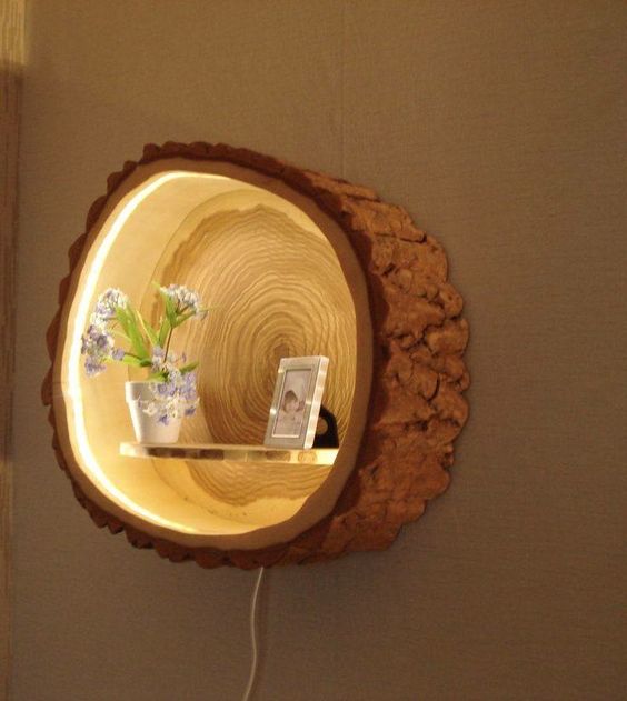 25 DIY Creative Wooden Projects Decor Units