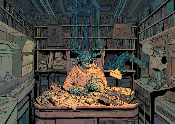 As ilustrações de ficção científica cyberpunk de Josan Gonzalez Josan Gonzalez f1x-2 deviantart ilustrações ficção científica cyberpunk comics violência futuro distópico