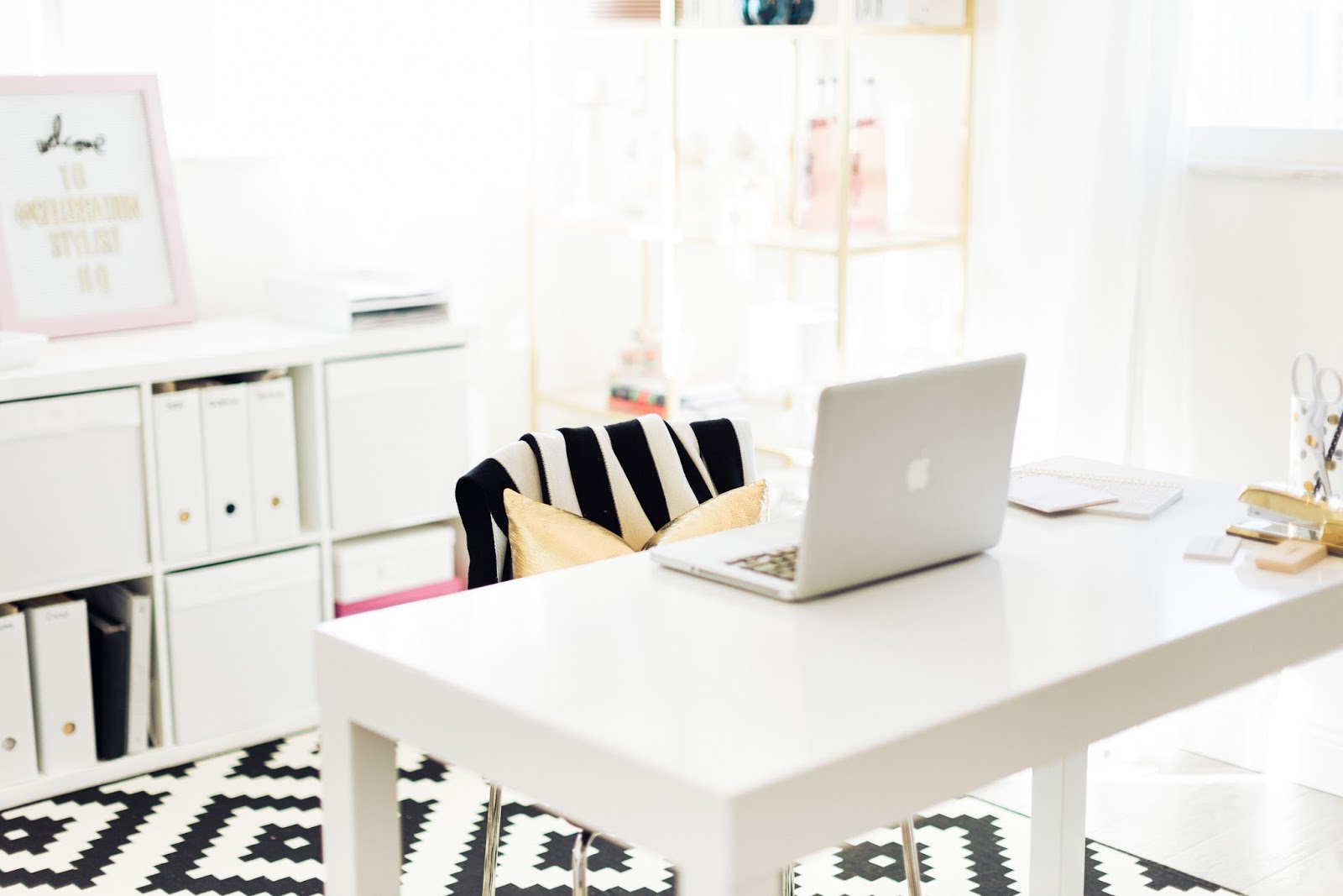Modern Office Ideas by popular blogger Celebration Stylist